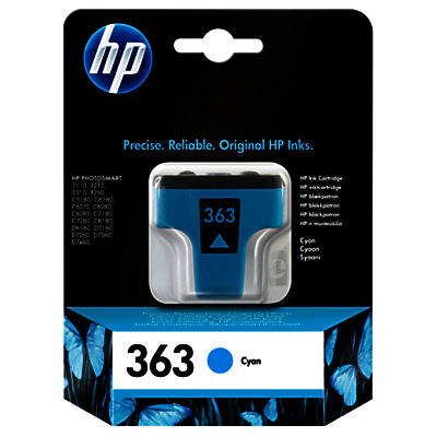 HP 363 Colour Inkjet Cartridge Cyan HP 363 Colour Inkjet Cartridge Cyan